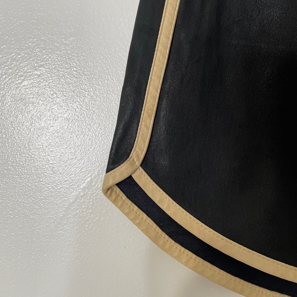 3.1 Phillip Lim | leather piped shorts - Picture 6 of 10